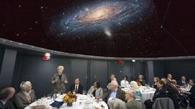 Astrophysicist Sandra Faber, this year's recipient of the Gruber Prize in Cosmology, spoke on “Our Universe: Past and Future" at the conference. (Photo by Harold Shapiro)